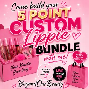 Self-Pick Live Custom Lippie Bundle - Lip Gloss Lipstick Lip Care Makeup Cosmetic