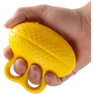 Finger Exerciser Hand Squeeze Ball, Hand Grip Strength Trainer Build Hand, Finger and Wrist Strength, Finger Extension Exerciser for Rehab, Arthritis, Carpal Tunnel