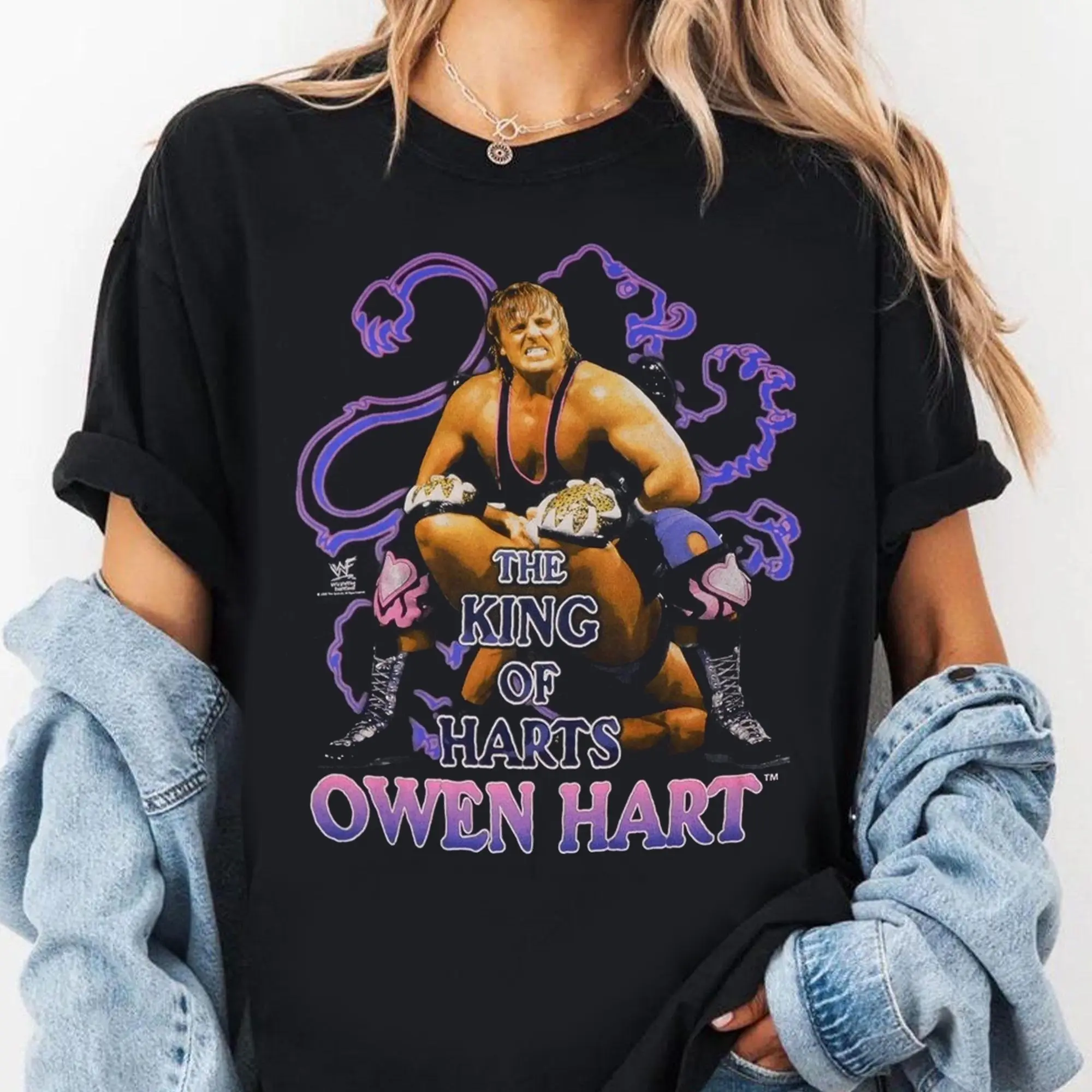 Owen Hart Wrestling Icon Graphic T-Shirt – Collector Style Fan Tee