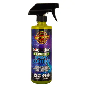 MASTERSON'S CAR CARE -EVOLUTION CERAMIC SPRAY COATING (16 oz) - MCC_134_16 - SI02 High Gloss Ceramic Coating For Cars, Trucks, Motorcycles, Boats, RVs