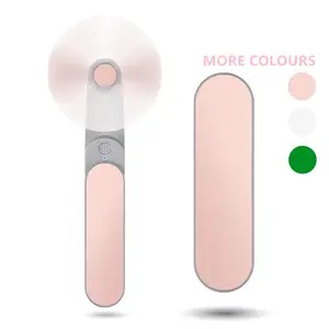 Handheld Mini Fan, 3 Speeds Rechargeable Travel Fan, Portable USB Small Pocket Fan, Personal Fan Suitable for Home Outdoor Travel