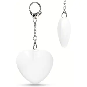 LED Wallet Lights Heart-Shaped Rechargeable Night Lights Touch Sensitive Compact Keychains Valentine's Day Gifts for Women