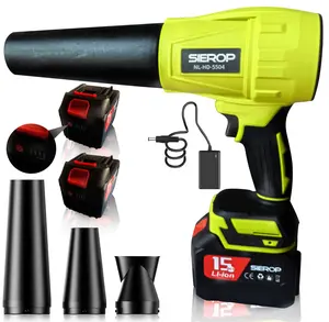 High-Power Wireless Leaf Blower, Cordless Lawn Cleaning Hair Dryer, Car Dryer with Air Duct, Suitable for Yard Cleaning, Blowing Fallen Leaves and Dust, Camping, Birthday or Holiday Gifts, Halloween, Thanksgiving, Christmas Gifts