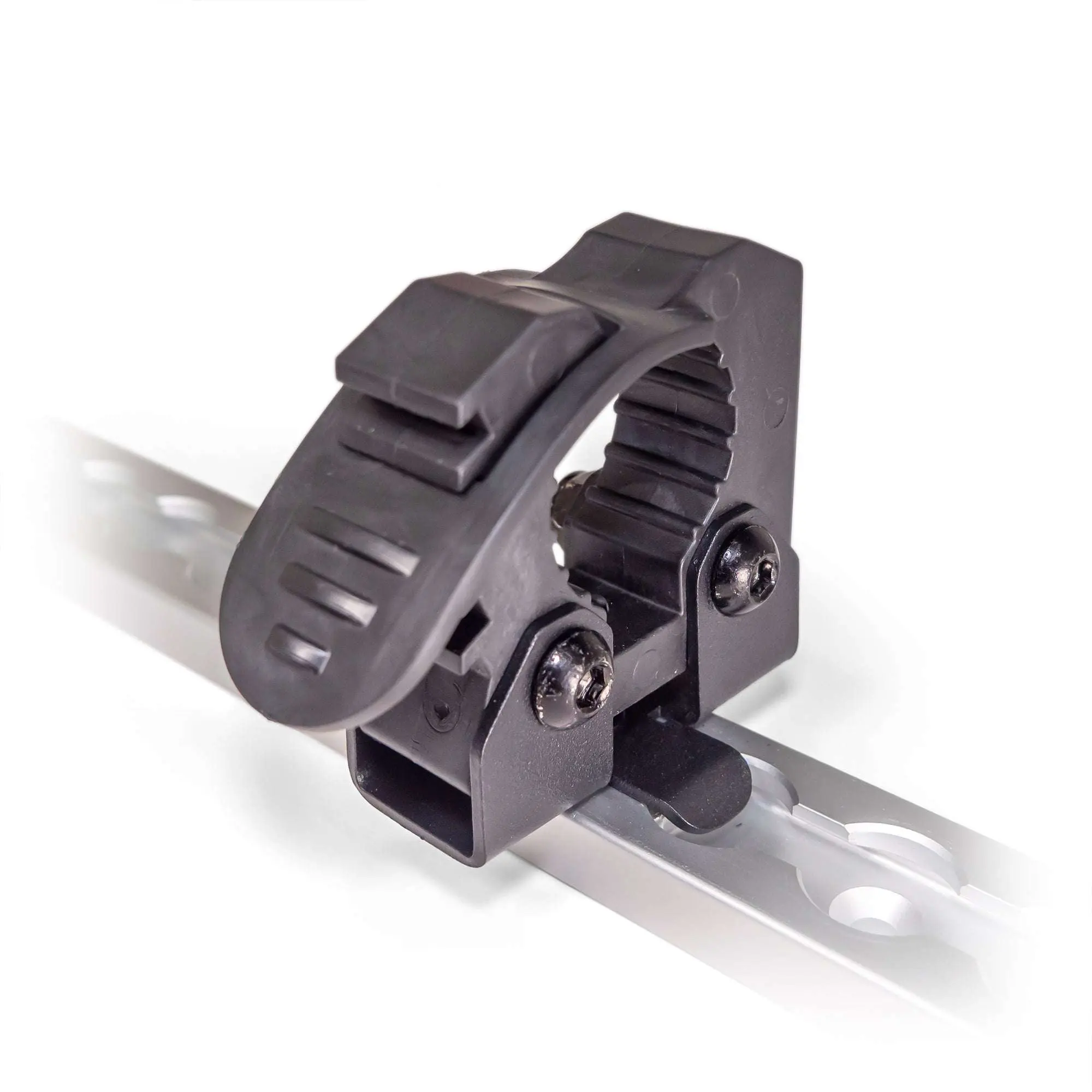 L-Track Quick-Mount Rubber Clamp for MOLLE and Drip Rails