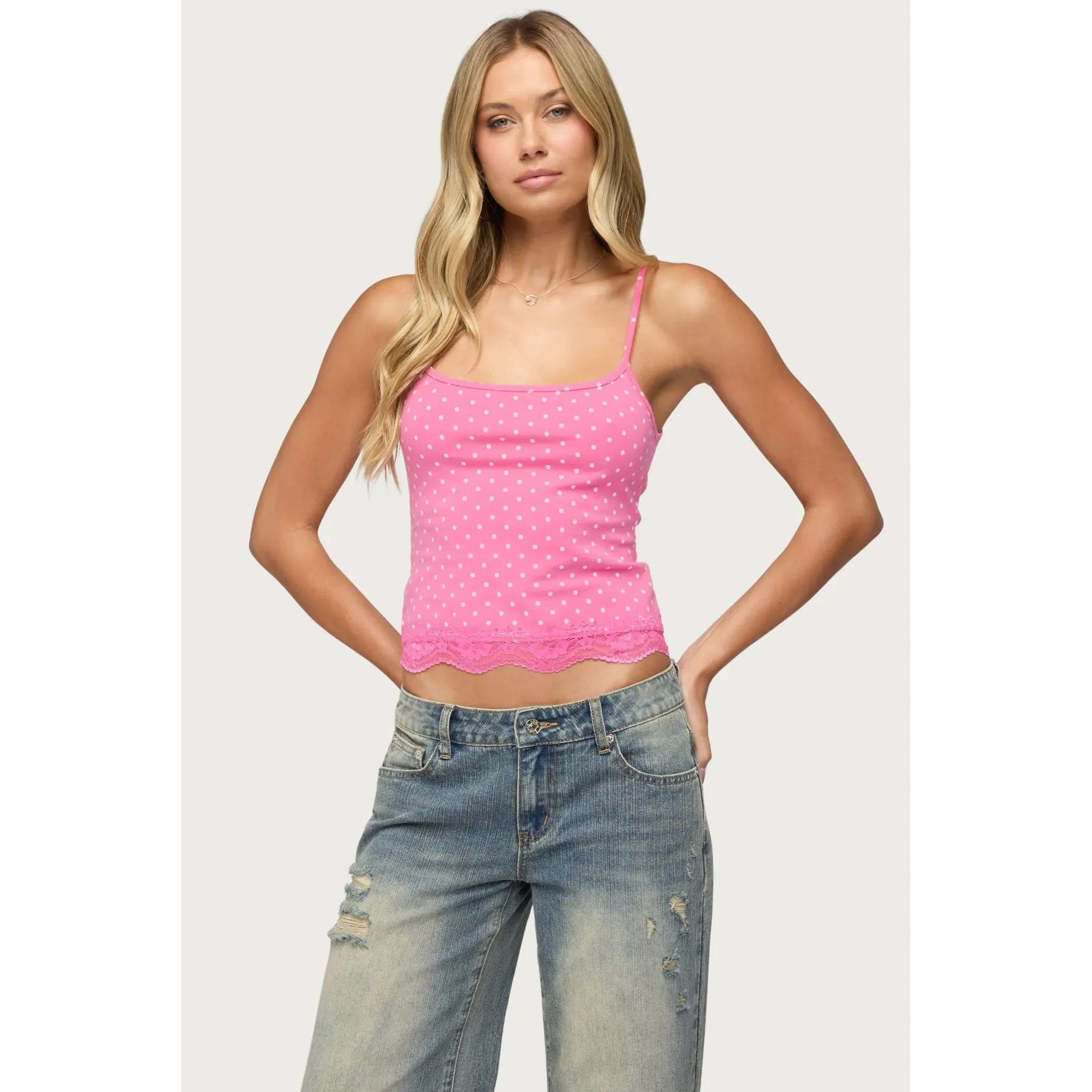 Lyle Lacey Polka Dot Top