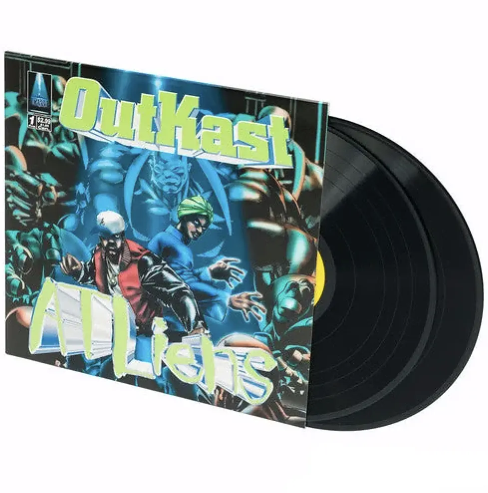 OutKast - 'ATLiens' 2xLP Vinyl Record Album - Black