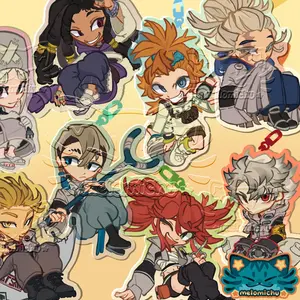 GACHIAKUTA KEYCHAINS- Wave 1+2 Bag Charm Accessories