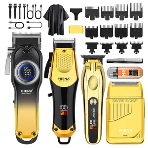 5-piece men's electric trimming set, men's hair clipper and beard trimmer set | USB charging, USB Rechargeable Trimmer, ideal for travel and home, perfect grooming set, birthday and holiday gifts.
