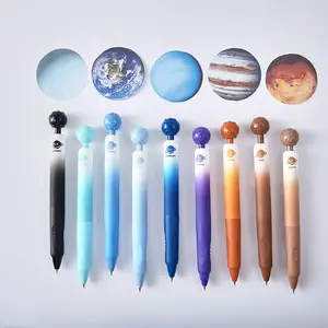 9-Pack Galaxy Empire Series Creative Gel Pens, Smooth Writing, Ideal for School Supplies, Office Use, Holiday Party Gifts