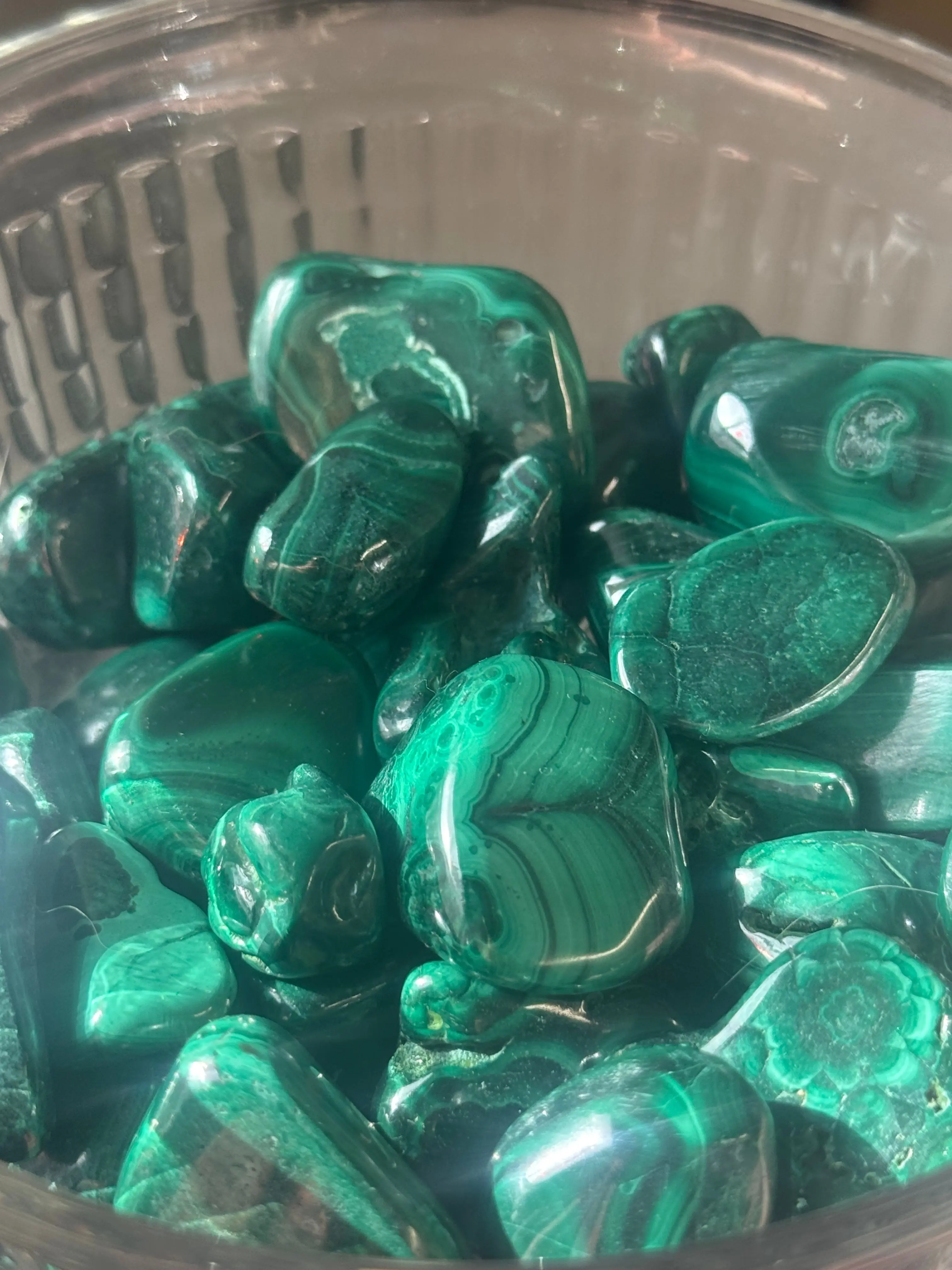 malachite tumbles malachite tumbles
