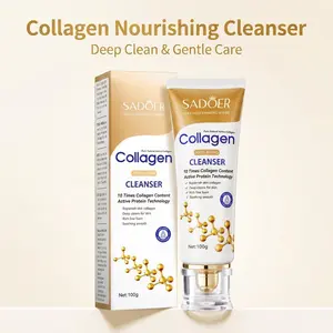 This gentle collagen facial cleanser effectively yet gently removes excess oil and makeup residue from the skin, clearing away impurities from the pores. It leaves the skin feeling comfortable, smooth, and free of tightness—providing a sense of comfort th