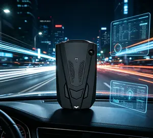 Smart Car Speed Measuring Detector Digital HUD Speedometer Monitor Vehicle Speed Warning Display Monitor Accurate Digital Speedometer Safe Driving Helper Digital Car Speed Detector with City Highway Modes HIFI Bluetooth Power Amplifier