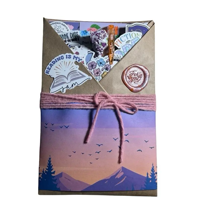 Blind Date with an Audible Book Personalized Mystery Book Bundle Scene Curated Literary Adventure Gift for Readers and Listeners