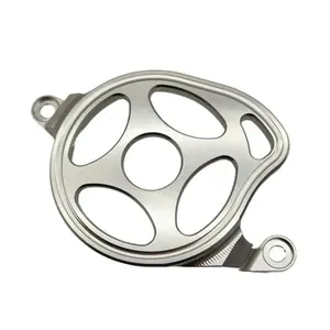 CNC Aluminum Motor Cover for Surron Light Bee X S, Engine Case Saver Cover for Segway X160 X260 for E RIDE PRO SS Sprocket Cover Off-Road Motorcycle SURRON Parts, Ventilated Engine Case Guard