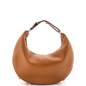 Pre-owned FENDI Leather Shoulder Bags Fendigraphy Bag Medium by Rebag