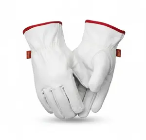 Heavy Duty Work Safety Gloves Heat & Cold Insulated for Forklift & Truck Drivers Premium Leather Protection