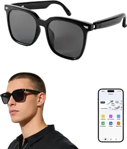 Smart  wireless , lightweight and convenient, with long battery life, open-ear smart audio , UV400 lenses, and polarized lenses.  These stylish  come with wireless earbuds and are suitable for cycling/sports/biking. bluetooth glasses Microphone