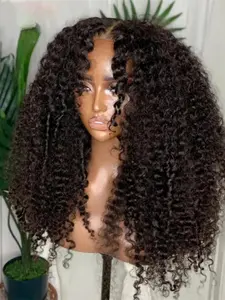 26 Inch Soft Curly Wig, 180 Density Lace Front, Pre-Styled Baby Hair, Heat Resistant, Suitable for All Seasons, Women's Daily Use