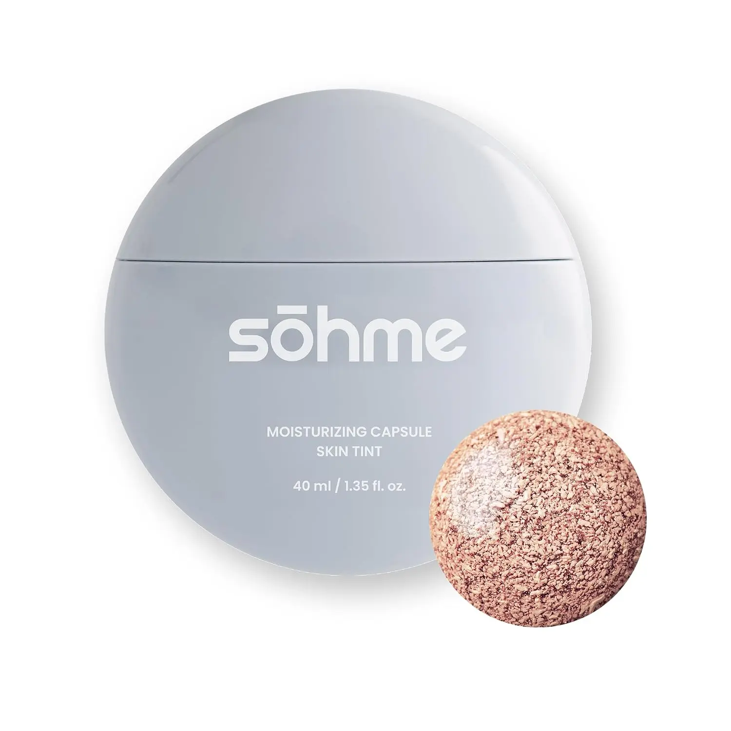 sohme Hydrating Skin Tint BB Cream – Dewy Glow Tinted Moisturizer with NAD+, NMN, Hyaluronic Acid & Collagen (1N Fair, 35ml)