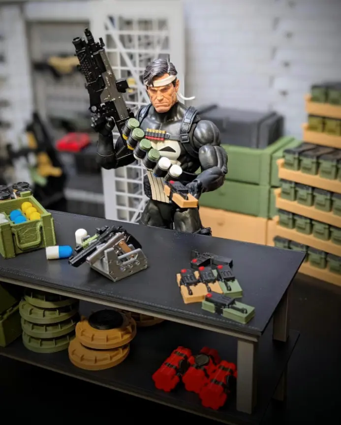 1/12 Scale Action Figure Miniature Accessories & Props