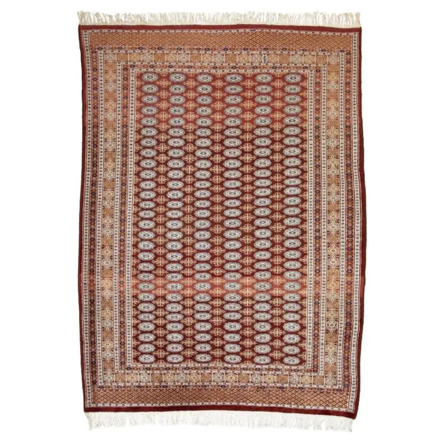 808 - Traditional  Pakistani Bokhara Handmade Wool Area Rug