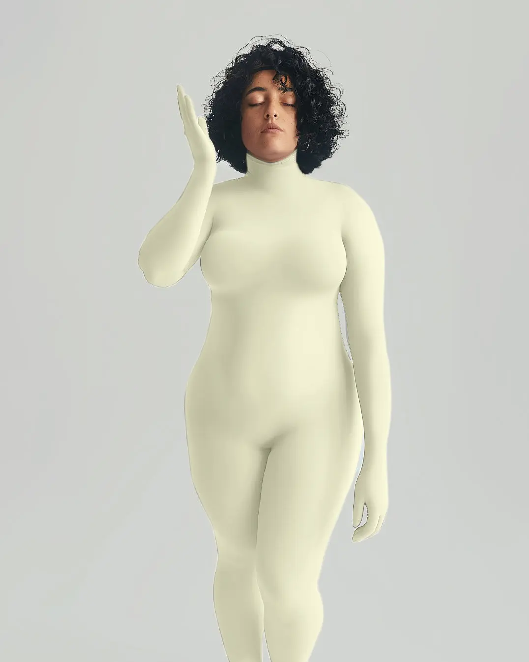 Second Skin Catsuit - Ivory