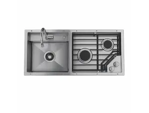 Hitch Kitchen Insert with Sink, Dual Burners & Water Pump
