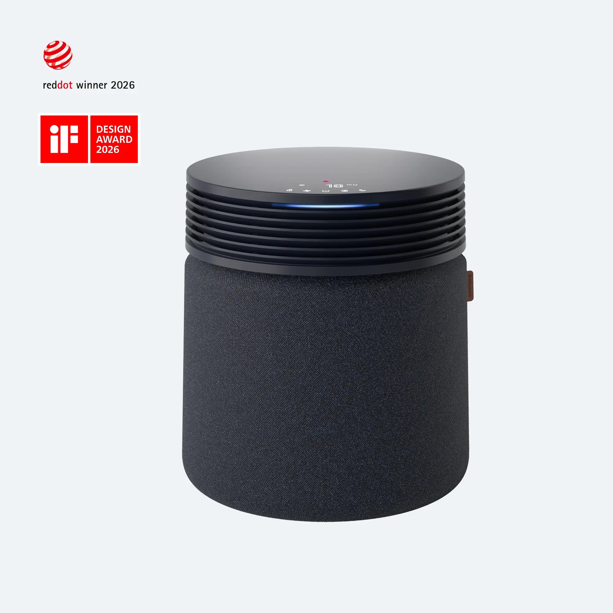 Blueair Blue Signature-Large (Midnight) Air Purifier, HEPASilent Particle & Carbon Filter, WiFi-Enabled Smart Cleaner, Rapidly Cleans 705 ft² in 12.5 Mins, Auto Mode, Quiet for 3,385 Sq Ft Large Home Rooms (Smoke, Dust, Pet Dander, Allergens)