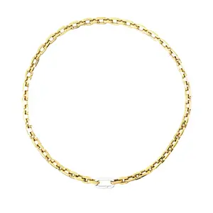 JUST CLICK PUERTO GOLD CHAIN NECKLACE
