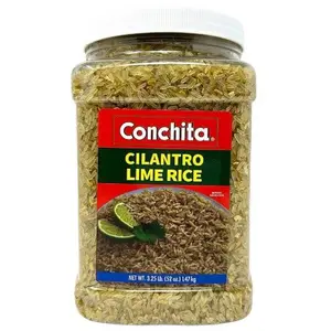 Conchita Cilantro Lime Instant White Rice, 3.25 lbs Asian US Pantry Food - Versatile Carb & Grain for Dishes, Meals
