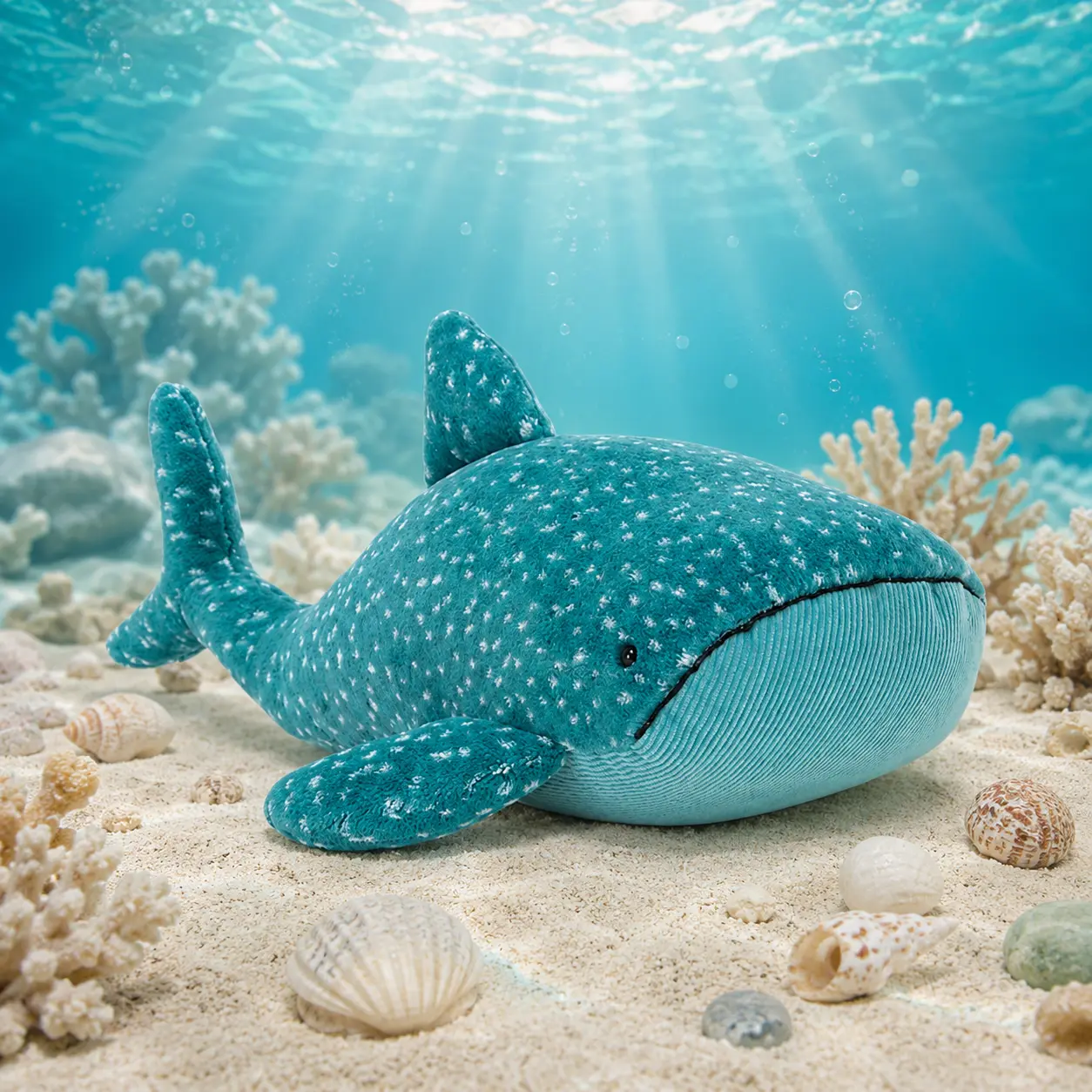 Jellycat Whale Plush – Adorable Soft Blue Whale Stuffed Animal, Cute Ocean Plush Toy for Kids, Collectors & Sea Animal Lovers