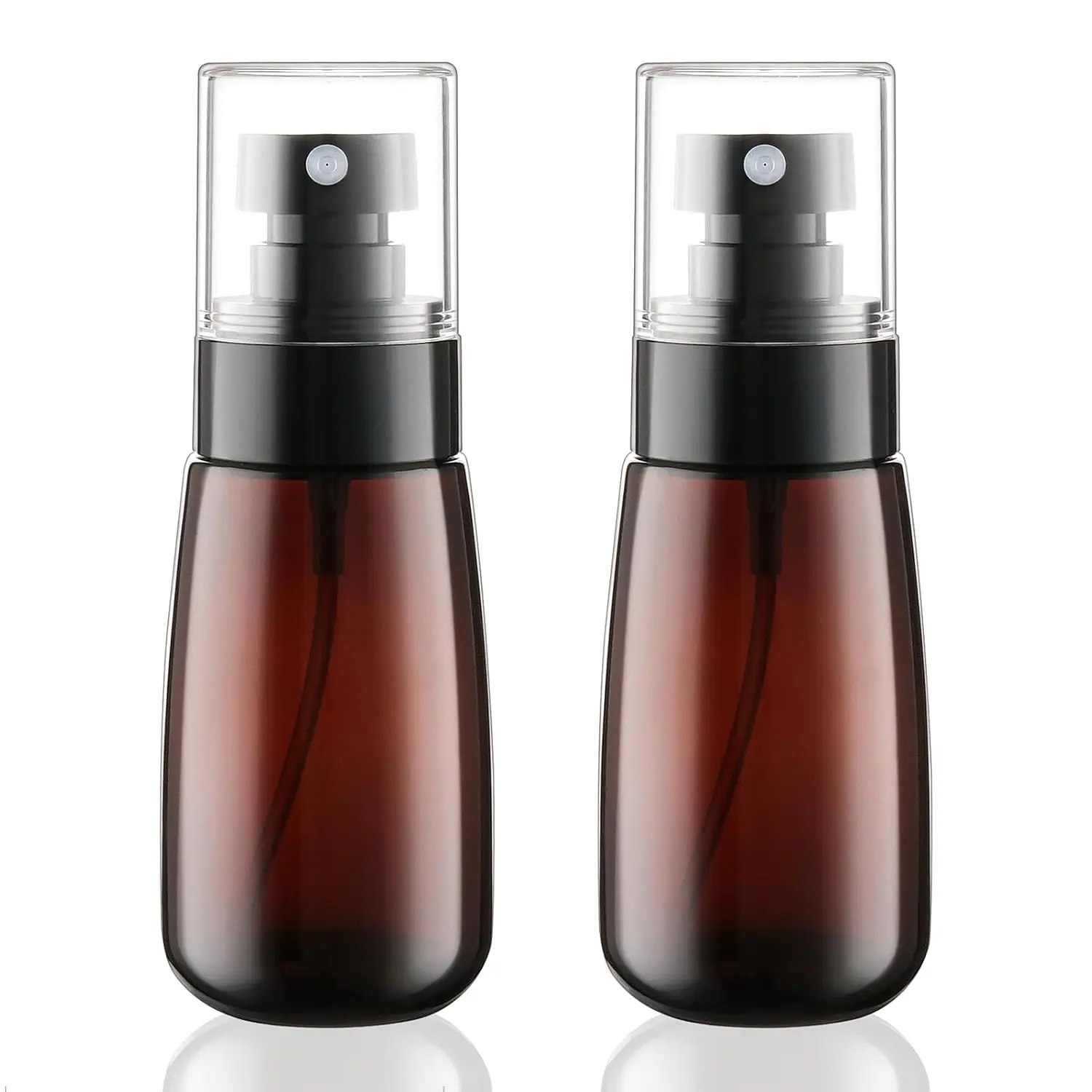 Travel Spray Bottle 2oz/60ml 2 Pack TSA Approved Fine Mist Spray Bottles Refillable  Leak Proof Travel Size Spray Bottle for Hair Perfumes Skincare Water  Sprayer(Brown)