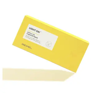 REPIEL Light On Vita C 2x Capsule Sheet Mask - Korea's Best Selling Masks 4 count