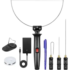 4 in 1 Foam Cutter Set, Electric Cutting Machine Pen Tools Kit, Styrofoam Cutting Pen With Electronic Voltage Transformer Adaptor