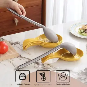 2 Pack PP Spoon Holder Heat Resistant Storage Rack Large Colorful Kitchen Accessories Cooking Utensil Organizer Classic Style