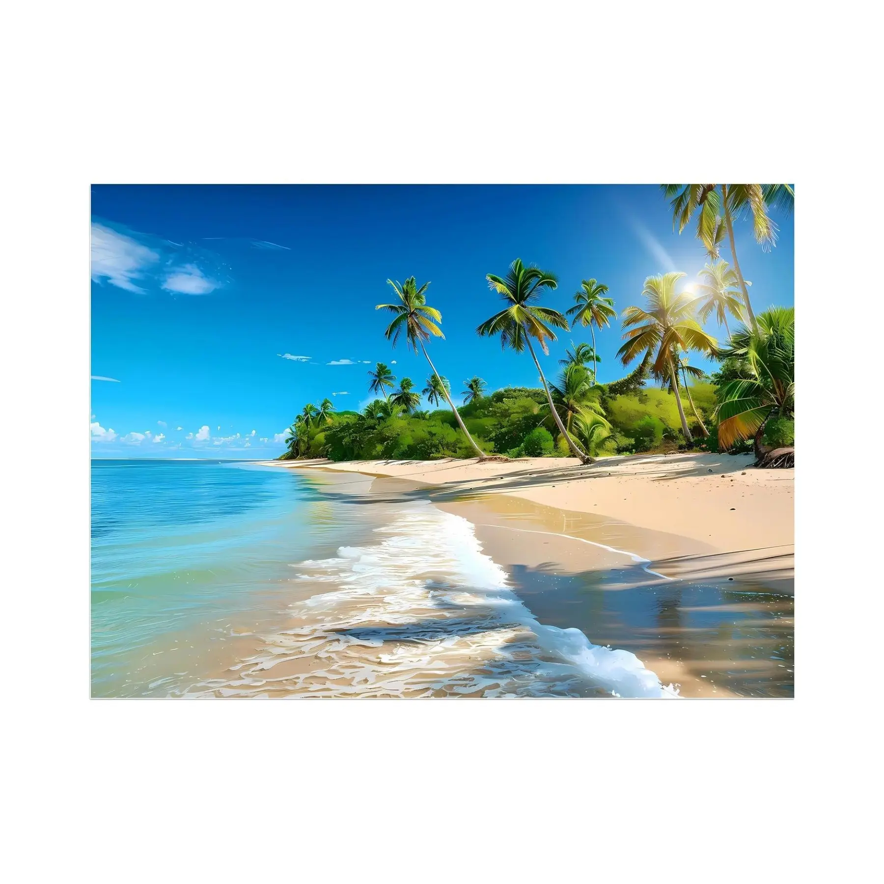 Puzzles for Adults 500 Piece Puzzle Hawaiian Sunset Beach Jigsaw Puzzle,Challenging Puzzles Gift for Mom, Wife, Friend