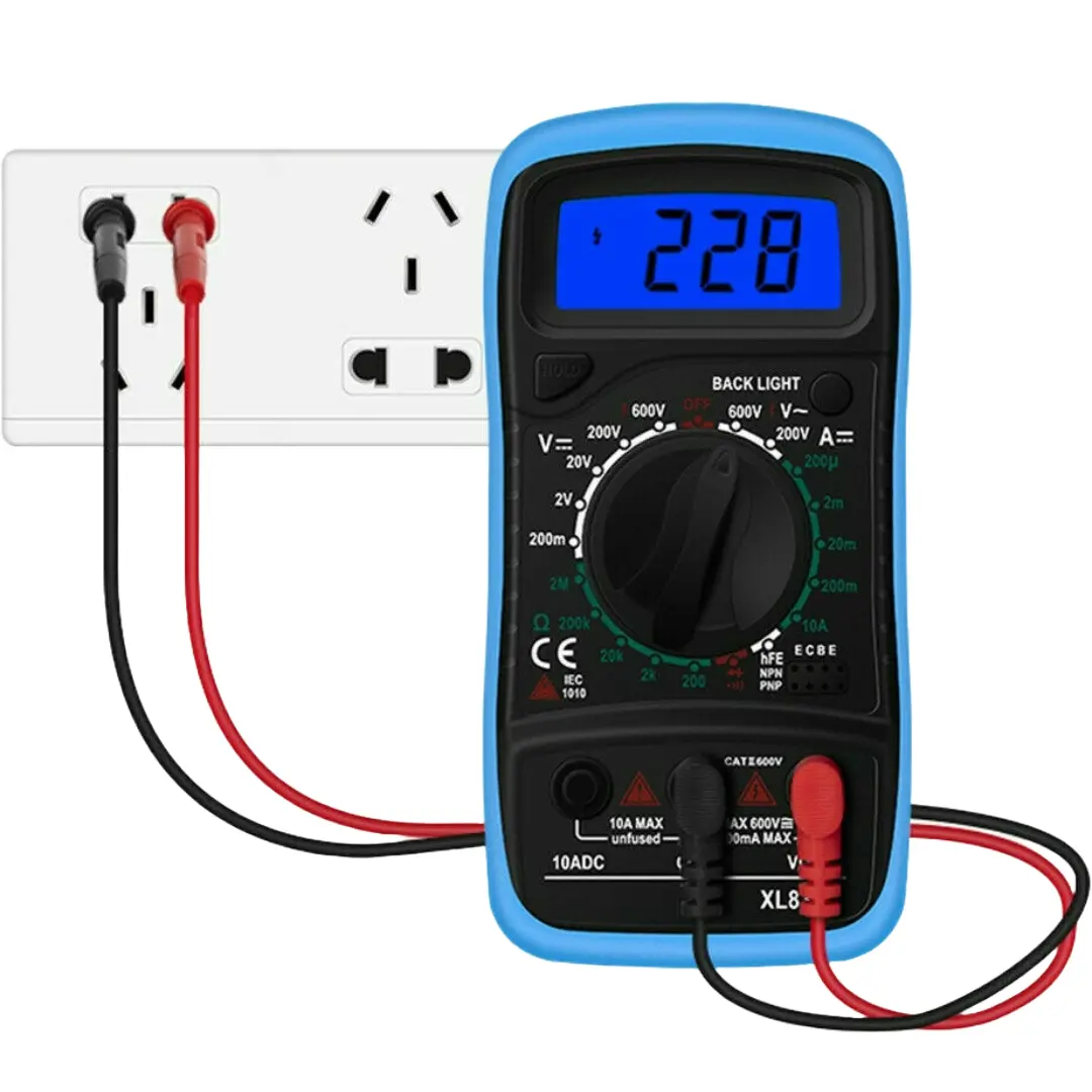 Sanoxy SNX-PP-203158101713 Digital Multimeter AC DC Voltmeter Ammeter Ohmmeter Volt Tester Meter