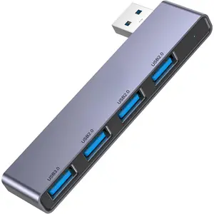 USB Hub,  4-Port USB Hub(1 * 3.0 Hub, 3 * 2.0 Hub) USB Splitter for Laptop,Windows PC,,Printer,Flash Drive,Mobile HDD, Notebook PC
