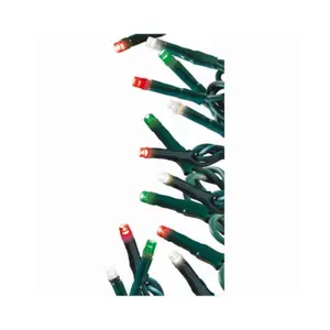 Ledup Manufacturing Group 116106 Holiday Wonderland 500 RGW Starry Lights, Red, Pure White & Green, Led Lighting, Continuous-On