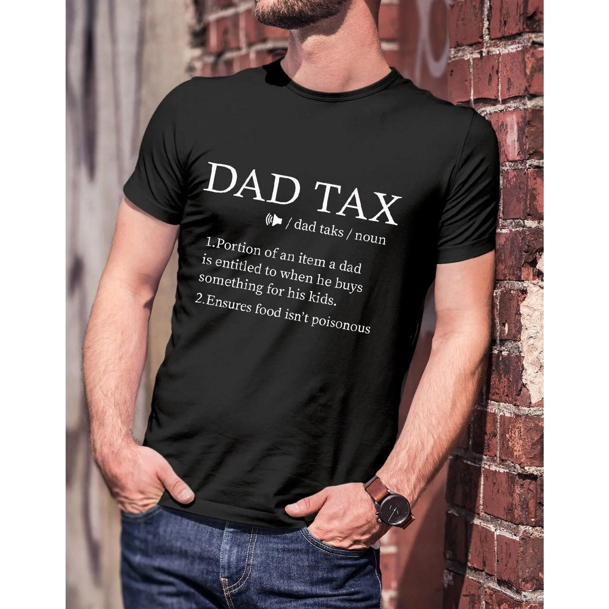 Dad Tax Shirt, Funny Dad Definition Shirt, Tax Noun Shirt, Father's Day Gift, Dad Birthday Gift, New Father Gift, Funny Gift for Husband From Wife