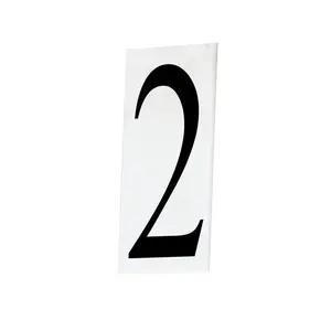 Address House Number 2 White