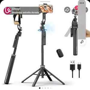 ulanzi tt23 Adjustable Selfie Tripod with Lights