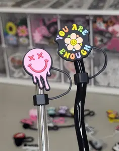 Feelings Straw Toppers