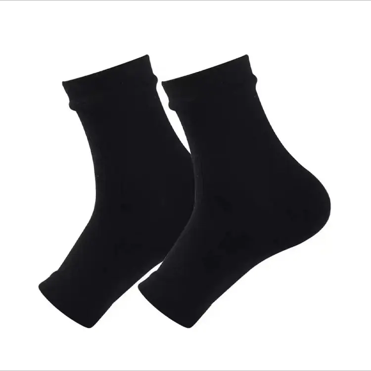 Ankle protection socks pure black