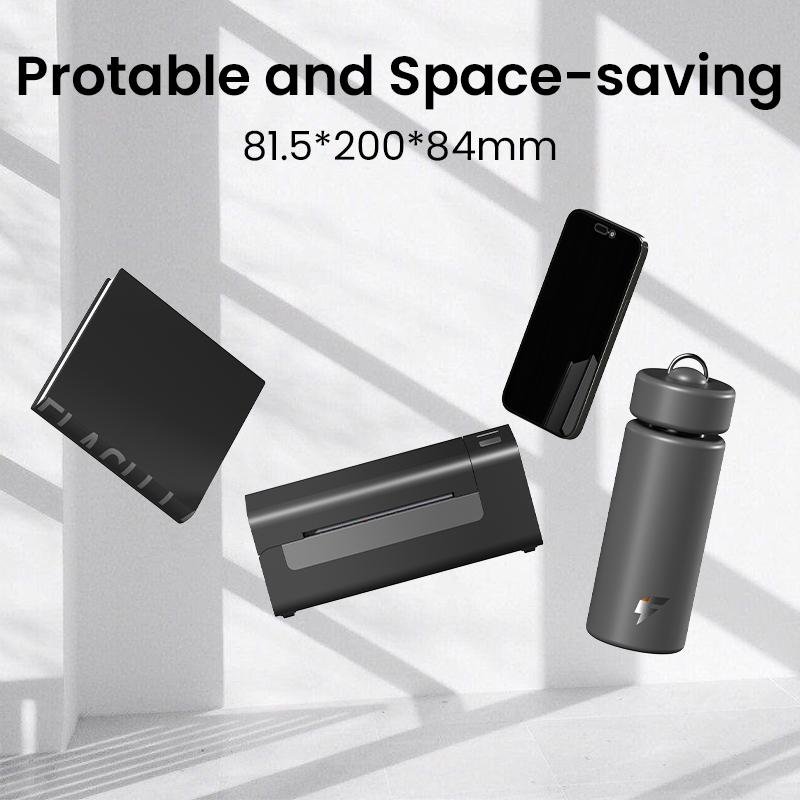 Bluetooth Shipping Label Printer 4x6 Thermal Wireless Inkless Label Printer Universal Multi-Platform Adapter for IOS, Android,macOS,Windows – Compatible with Major platform,Widely Used for Amazon, Ebay, Shopify, Etsy, USPS,Aliexpress,Temu Usb Flash Drive