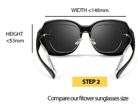 Polarized Fit Over Sunglasses for Women – UV400 Protection  display picture 1