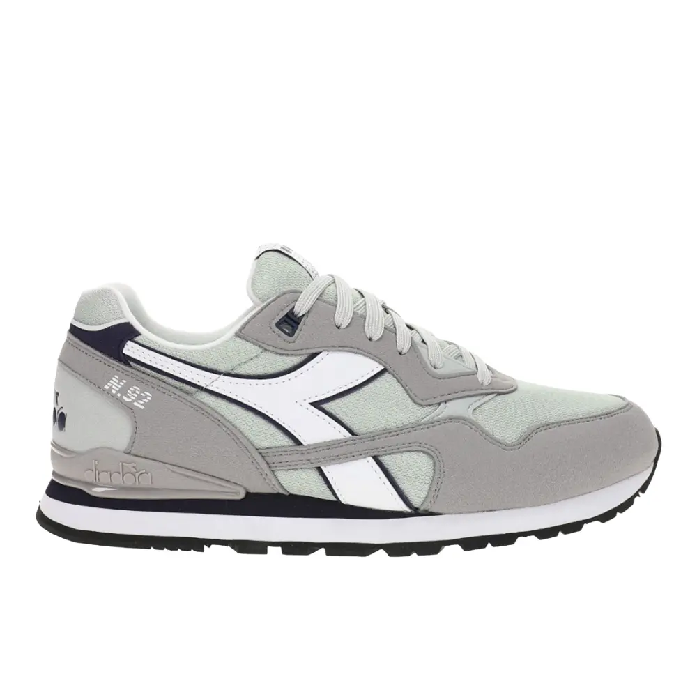diadora Mens N.92 Lace Up Dd Comfort Sneakers Shoes Casual - Grey