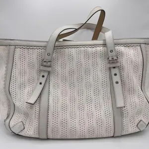 Pre-owned Loewe leather Tote Bags Anagram Logo Charm Logomania Shoulder Tote Bag