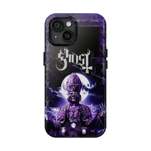 Ghost Band Phone Case, Skeletour World Tour Two-In-One Film Case - Durable, Shock-Absorbing, and Trendy Protection - for iPhone17 16, 15, 14, 13, 12 Plus, Pro, Max, and Samsung S25-22 Perfect Birthday Gift for Friends
