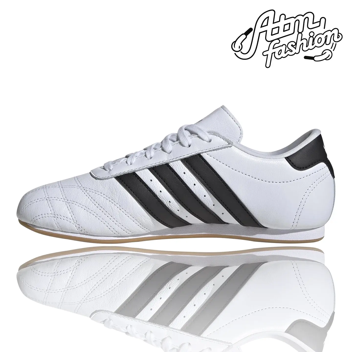 adidas Taekwondo Cloud White Core Black Gum (Women's) Women's Authentic Shoes Footwear Sneaker Trainer Comfortable Walking Fashion Trending Gift